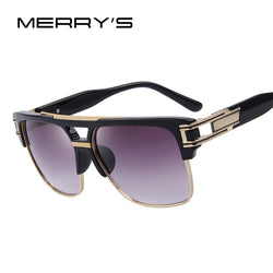 MERRY'S Men Luxury Brand Sunglasses Vintage Oversize Square Sun Glasses Women shades S'8072