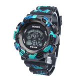 2016 Waterproof Cool Mens Boys Digital LED Quartz Alarm Date Sports Wrist Watch Relogio Masculino #LN