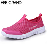 HEE GRAND Brand 2017 New Summer Casual Shoes Woman  Network Soft Breathable Shoes Drop Shipping XMR199