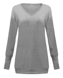 ZANZEA Oversized Vestidos 2017 Spring Women Casual Loose Mini Short Dress V neck Long Sleeve Pockets T-shirt Dresses Plus Size