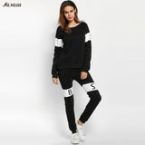 FANALA Winter Tracksuit Women Femme Suits Hoodies Clothes Tracksuits For Women Sweatshirt and Pants Sets Casual Sportswear