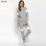 FANALA Winter Tracksuit Women Femme Suits Hoodies Clothes Tracksuits For Women Sweatshirt and Pants Sets Casual Sportswear