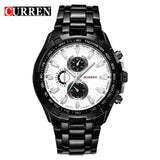 2016 Brand Luxury full stainless steel Watch Men Business Casual quartz Watches Military Wristwatch waterproof Relogio New SALE