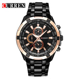 2016 Brand Luxury full stainless steel Watch Men Business Casual quartz Watches Military Wristwatch waterproof Relogio New SALE