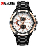 2016 Brand Luxury full stainless steel Watch Men Business Casual quartz Watches Military Wristwatch waterproof Relogio New SALE