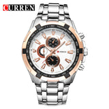 2016 Brand Luxury full stainless steel Watch Men Business Casual quartz Watches Military Wristwatch waterproof Relogio New SALE