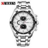 2016 Brand Luxury full stainless steel Watch Men Business Casual quartz Watches Military Wristwatch waterproof Relogio New SALE