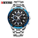 2016 Brand Luxury full stainless steel Watch Men Business Casual quartz Watches Military Wristwatch waterproof Relogio New SALE