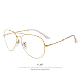 MERRY'S Fashion Women Titanium Glasses Frames Men Brand Titanium Eyeglasses Gold Shield Frame With Glasses