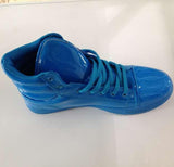 HEE GRAND New Arrival Lighted Candy Color High-top Shoes Men Fashion Unisex Shoes Flat Platform Shoes Couple Shoes XWB001