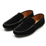 Soft Moccasins Men Loafers High Quality Suede Leather Shoes Men Flats Gommino Driving Shoes Summer Style Spring