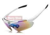 MERRY'S Men Sun glasses Mountain Protection Goggles Eyewear 5 Lens