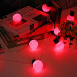 EU Plug 10m 38 Balls LED String Lights For House Christmas Party Fairy Lighting LED Outdoor Light Garden Waterproof AC220V